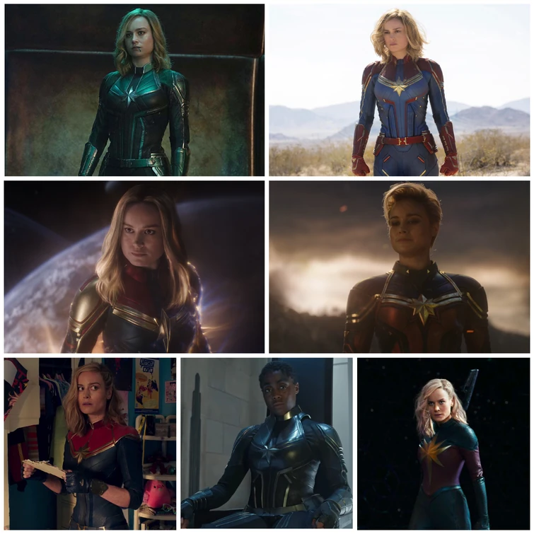 Favorite live action Captain Marvel suit? Fandom