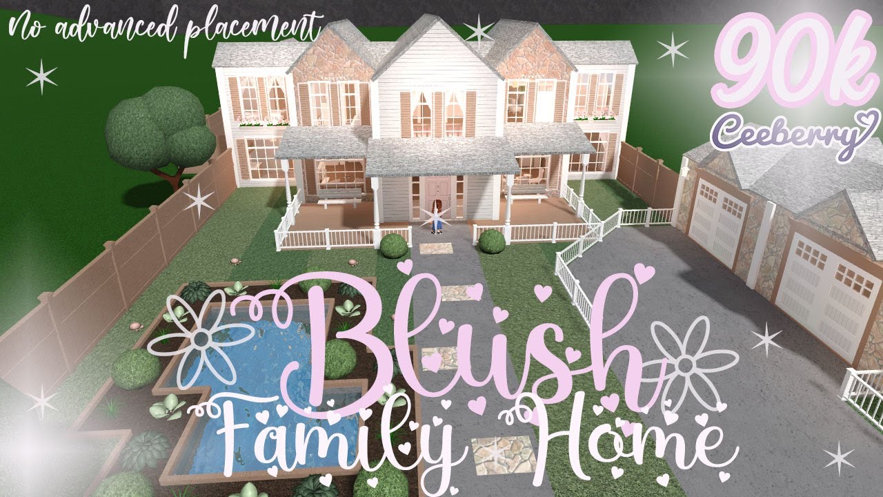 Family House Build On Bloxburg