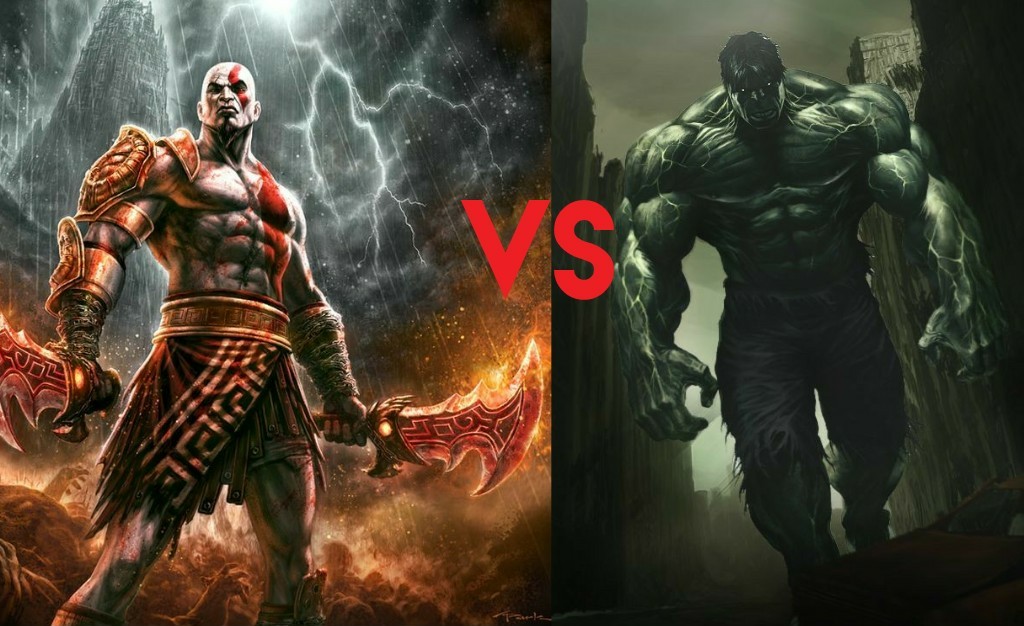 kratos vs hulk
