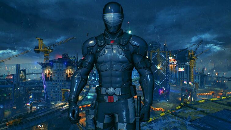 Batman Arkham Knight Snake Eyes GI Joe Mod