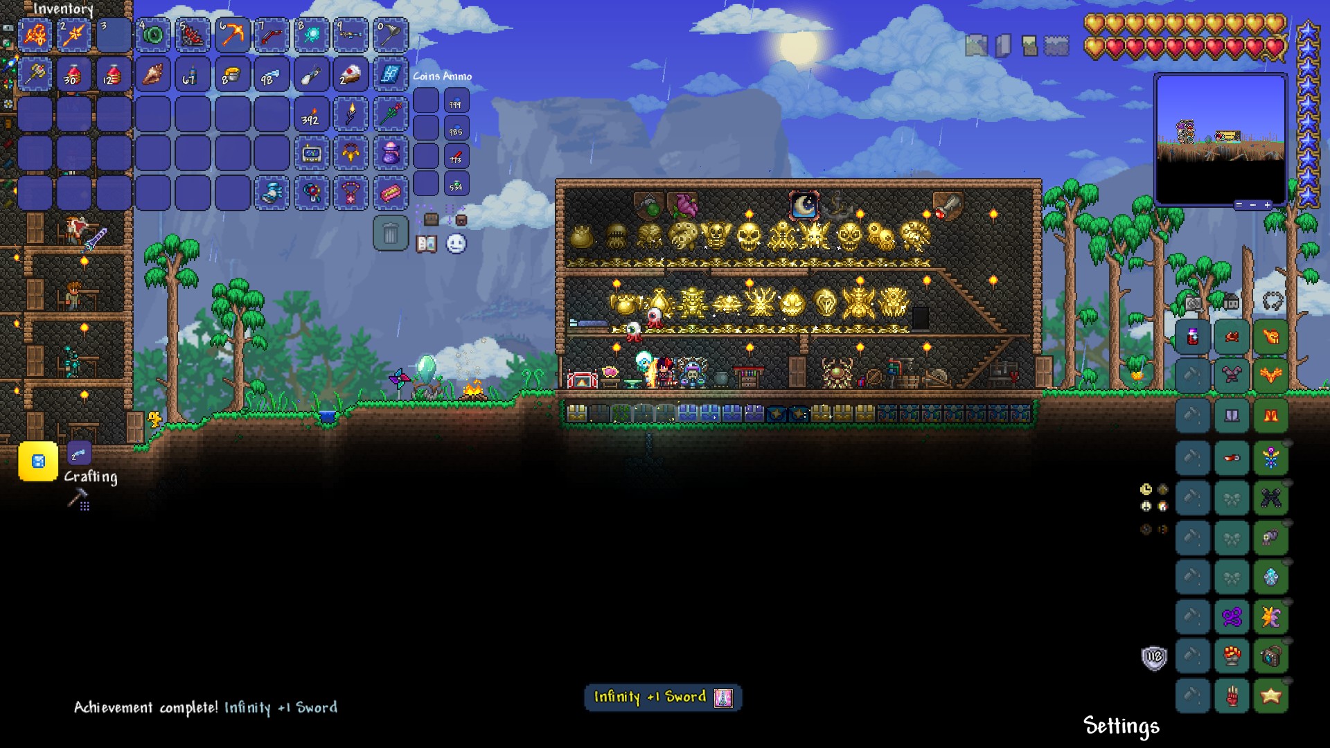 Terraria запретные части оружия фото 2