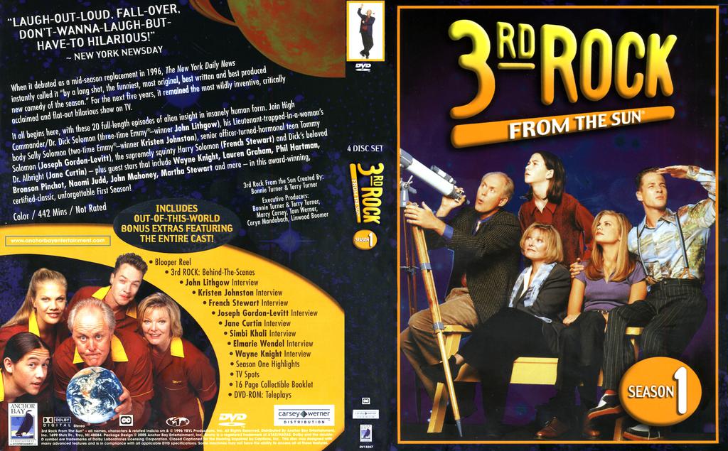 Dvd Releases | 3rd Rock from the Sun | Fandom