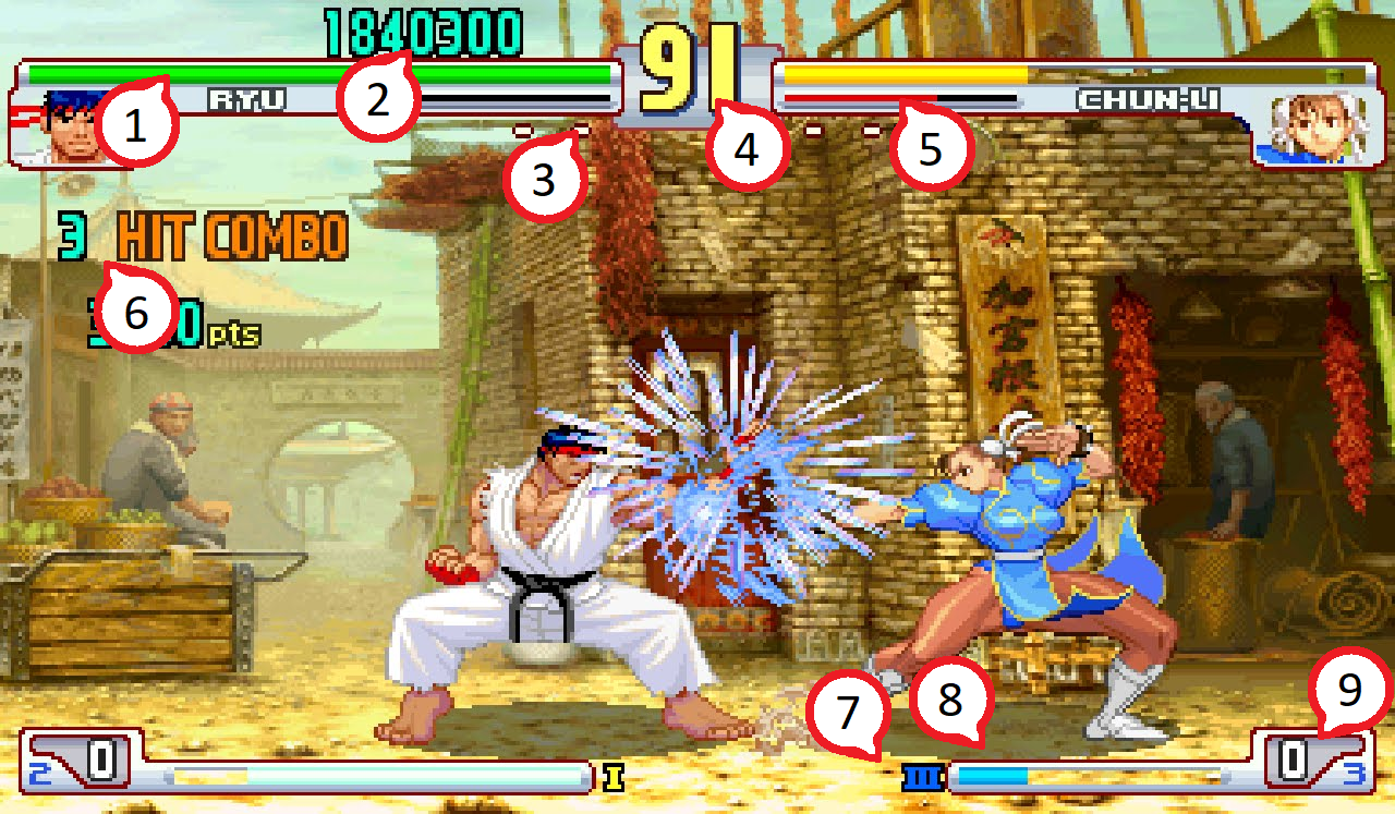 Street Fighter III: 3rd Strike - Fight for the Future - JOGANDO COM O RYU -  TORNEIO COMPLETO 