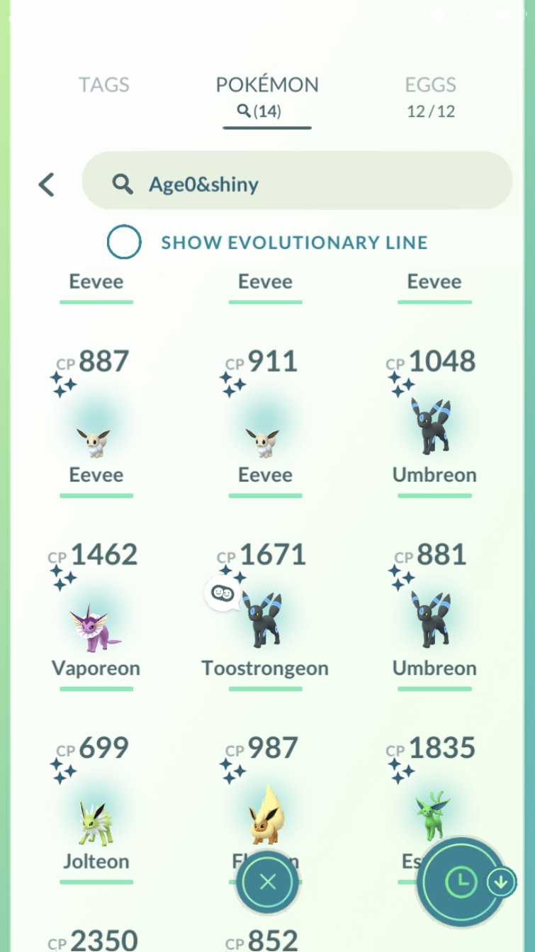 Tomorrow is Eevee community day! This will be the premier of shiny Eevee,  and it's five shiny evolutions! Which shiny eevee…