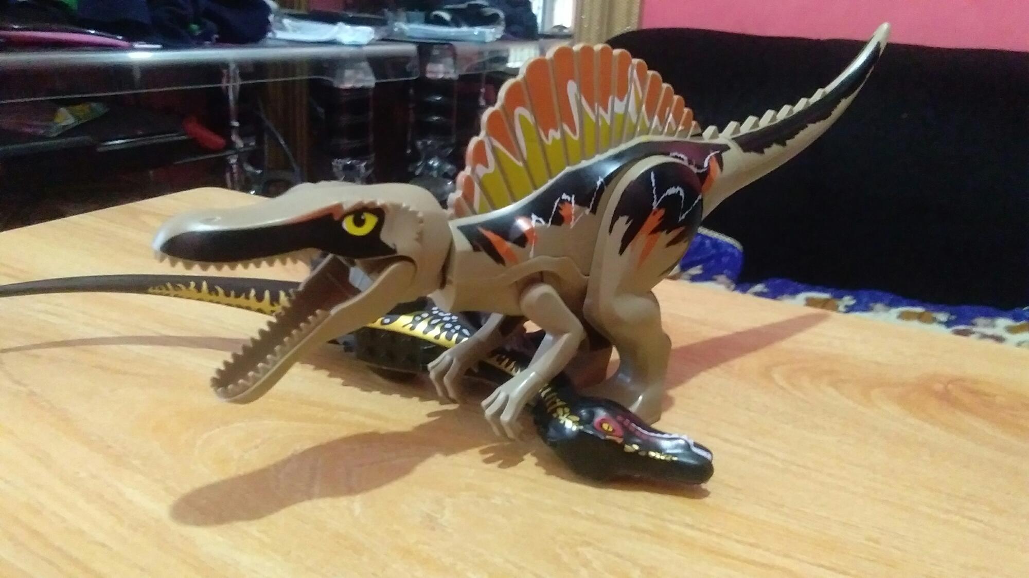 custom lego spinosaurus