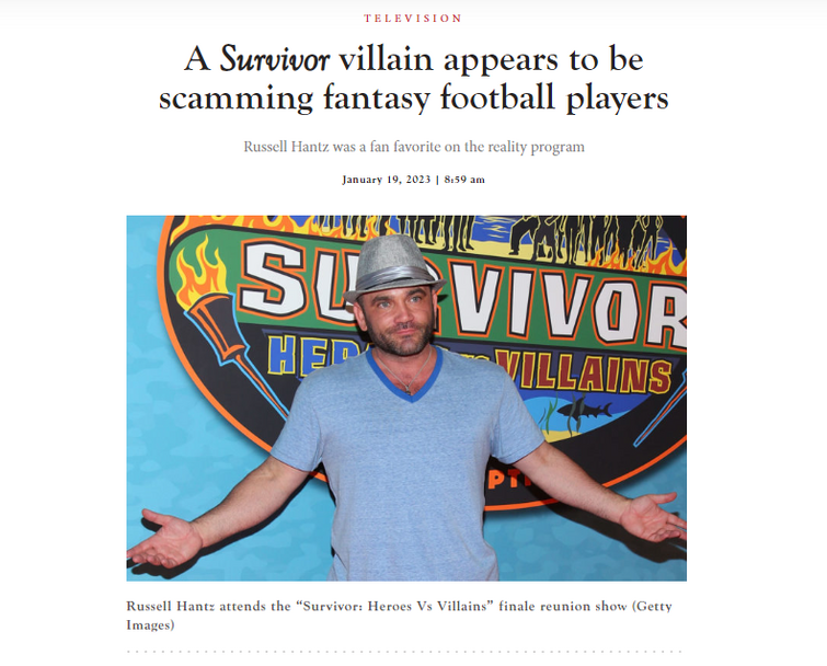 survivor fantasy football