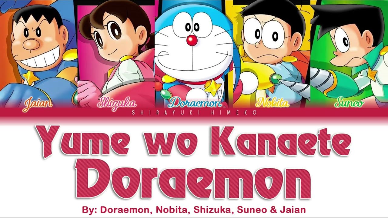 so i need Yume wo Kanaete Doraemon (Character Movie 2026 ver) featuring(00)