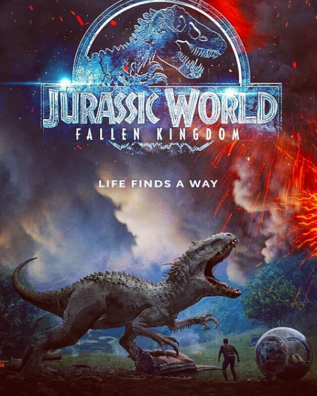 i rex on Jurassic world fallen kingdom poster fan made. | Fandom