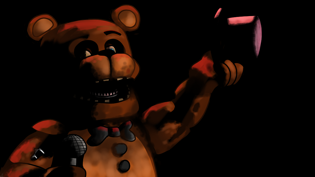 Compra online de Fnaf Withered Freddy Fanart Five Nights At