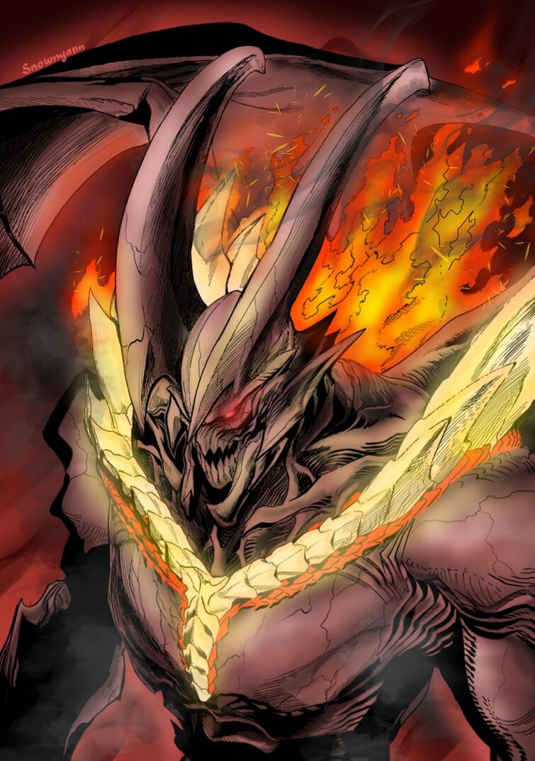 How far does Cosmic Fear Awakened Garou scales if we compared him