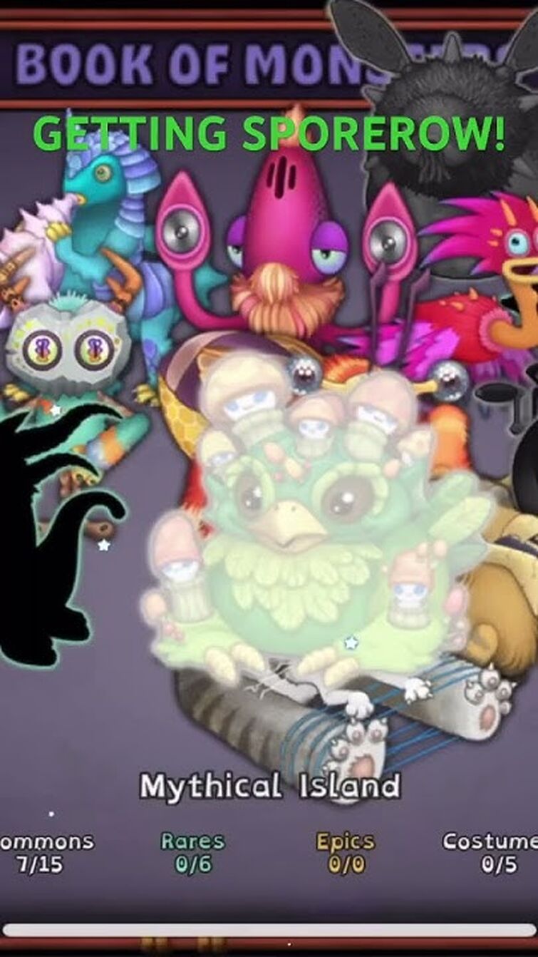 Getting sporerow! #mysingingmonsters