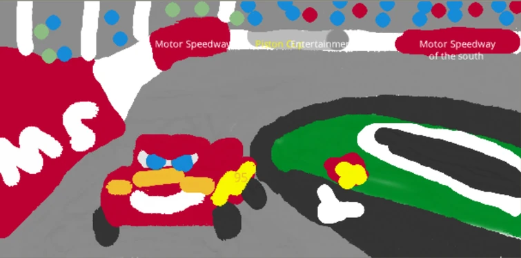 Lightning McQueen in Nick Jr Free Draw. | Fandom