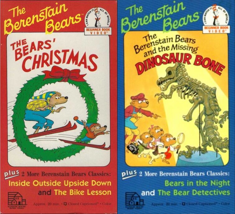 The Berenstain Bears Beginner Book Video: The Bears' Christmas and The ...