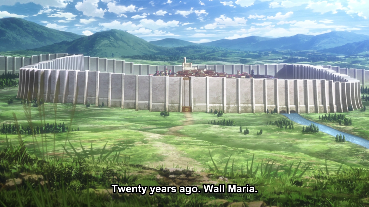 R. on X: Grisha inherits the Attack Titan and starts his mission. In the  year 832 he is found outside wall Maria in front of the gates of  Shiganshina by Scout Commander