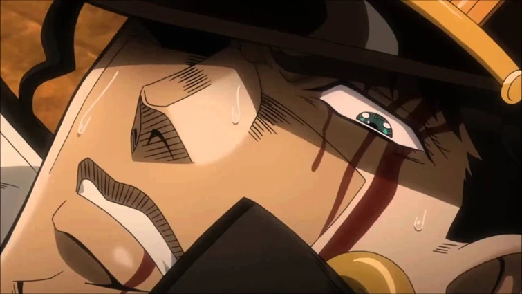 Jojo's Bizarre Adventure - Polnareff Stabs Dio