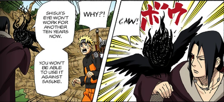 Whatever happened to Shisui's other eye when Danzo died? | Fandom