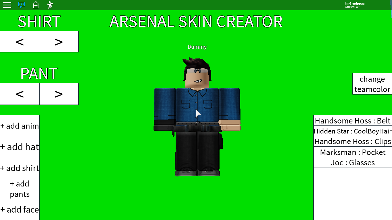 Skin Contest Fandom - roblox arsenal skin maker