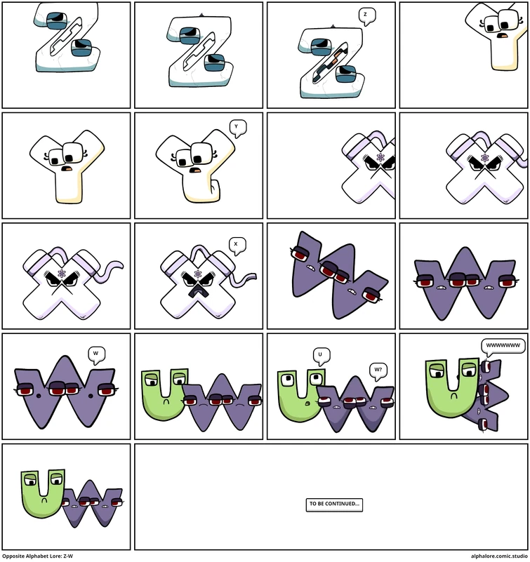 Portuguese alphabet lore A-H. - Comic Studio