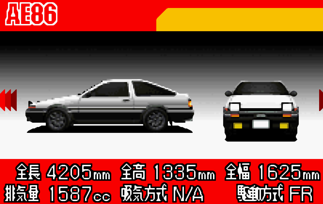 Initial D Another Stage Cars Guide | @LeopardYiu's Storage