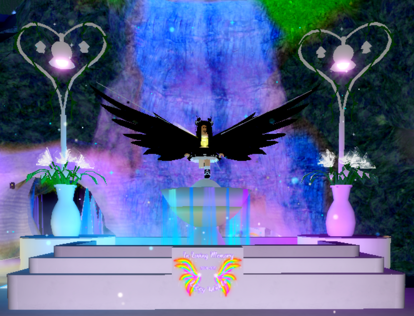 Look at this Beautiful memorial for Lizzy_Winkle : r/roblox