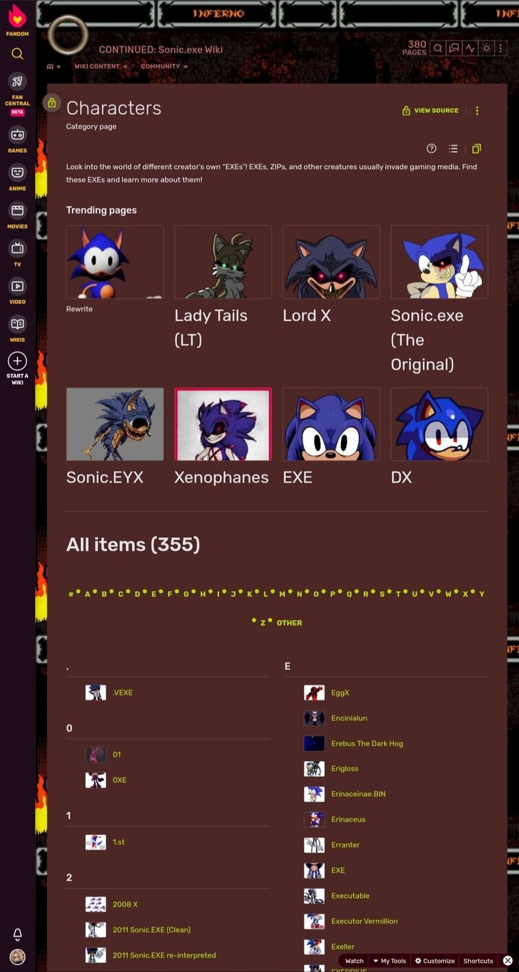 Lady Tails (LT), CONTINUED: Sonic.exe Wiki