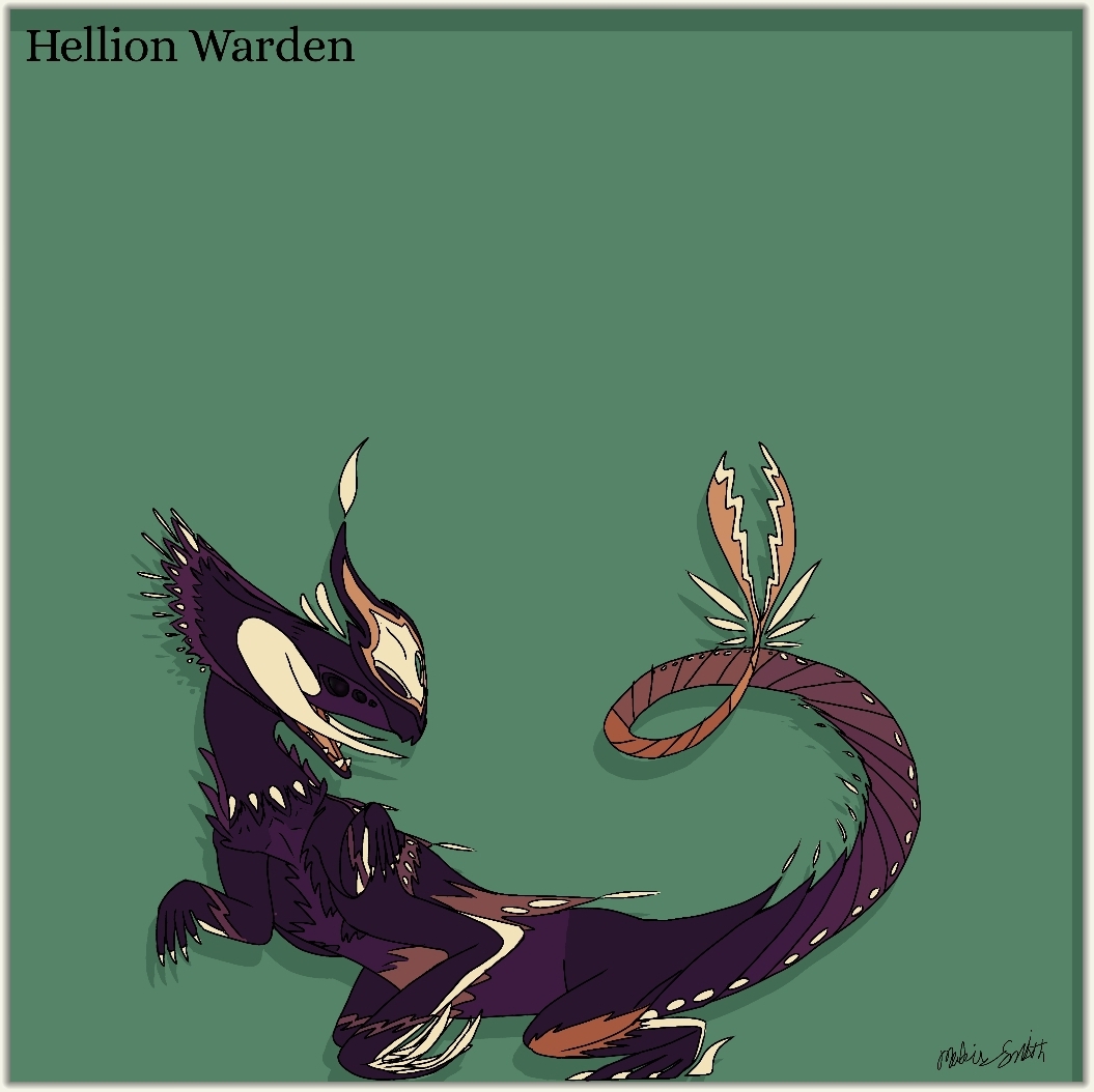 Hellion Warden and Archalium(creatures of sonaria) by LeleTopBR on  DeviantArt
