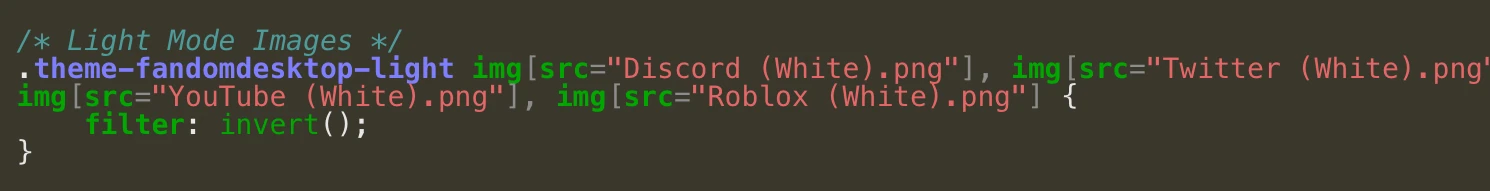 How do I invert images in css? | Fandom