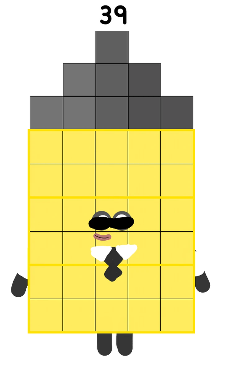 Updated the rest of the Numberblocks Green Level Four characters ...