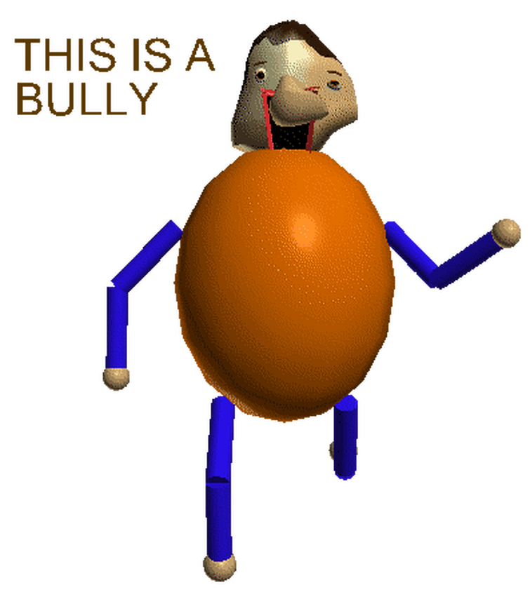 Bully baldi. Балдис бейсикс. БАЛДИ хулиган. Булли из БАЛДИ.