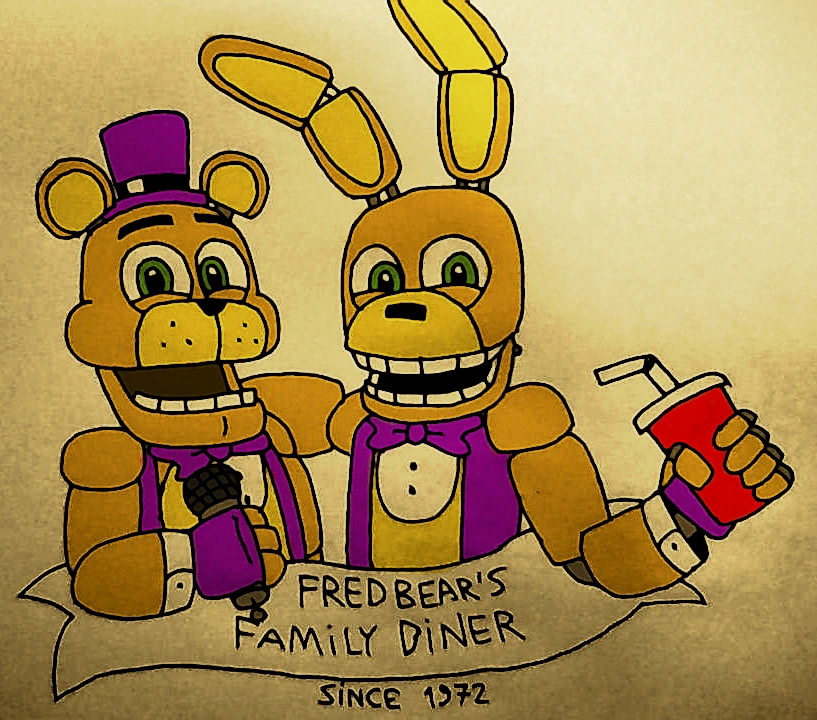 My Fredbear's Family Diner Logo 🎤🐻🐰🥤 Fandom