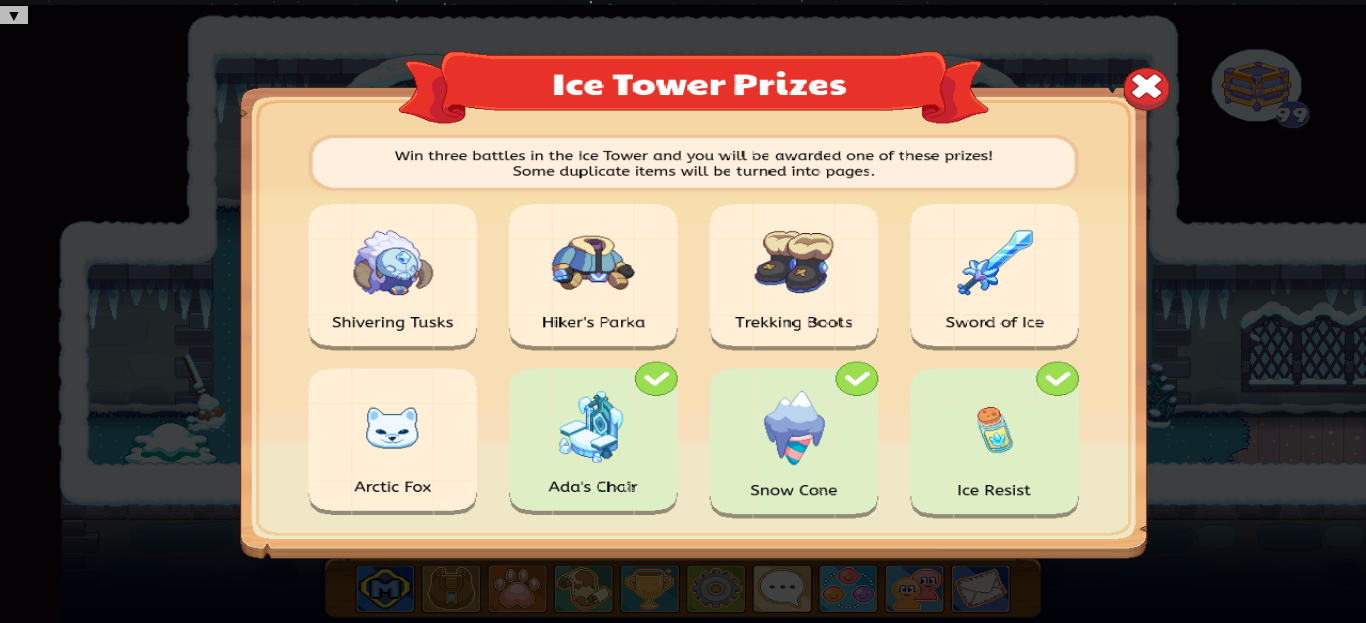 Here are the prizes for the tower | Fandom