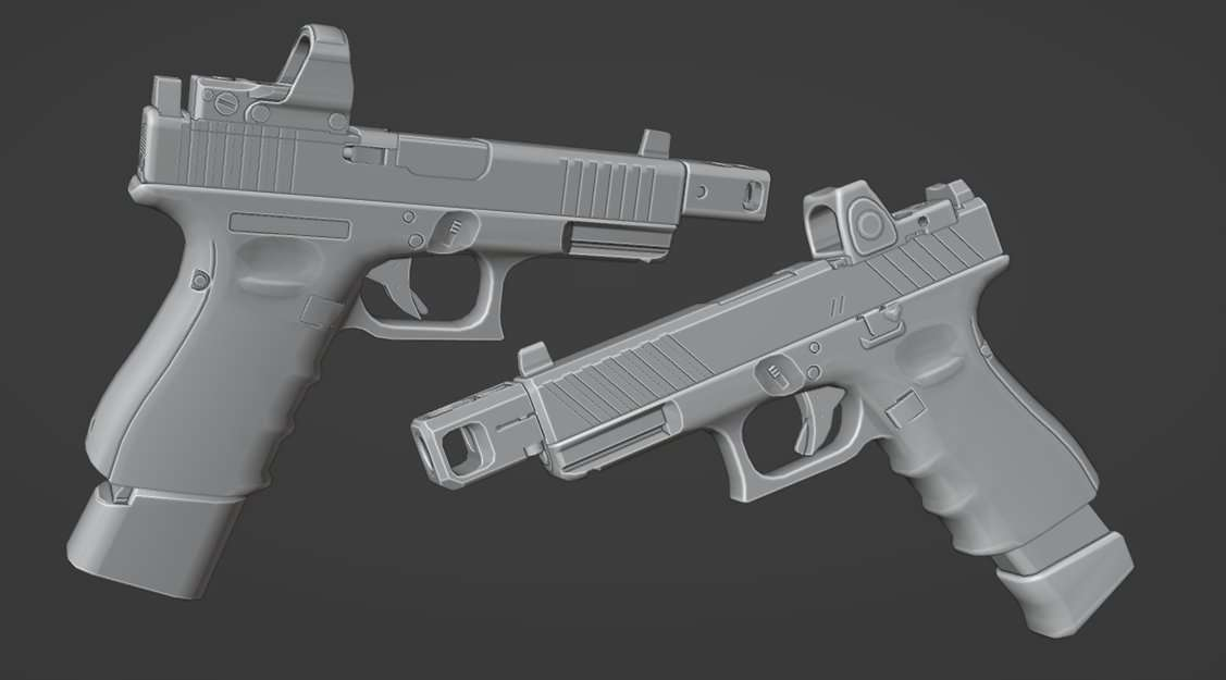 New compensators for the Glock 19 Fandom