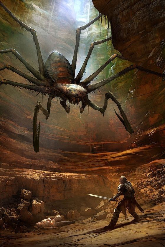 Giant Cave Spiderlings - Skymods