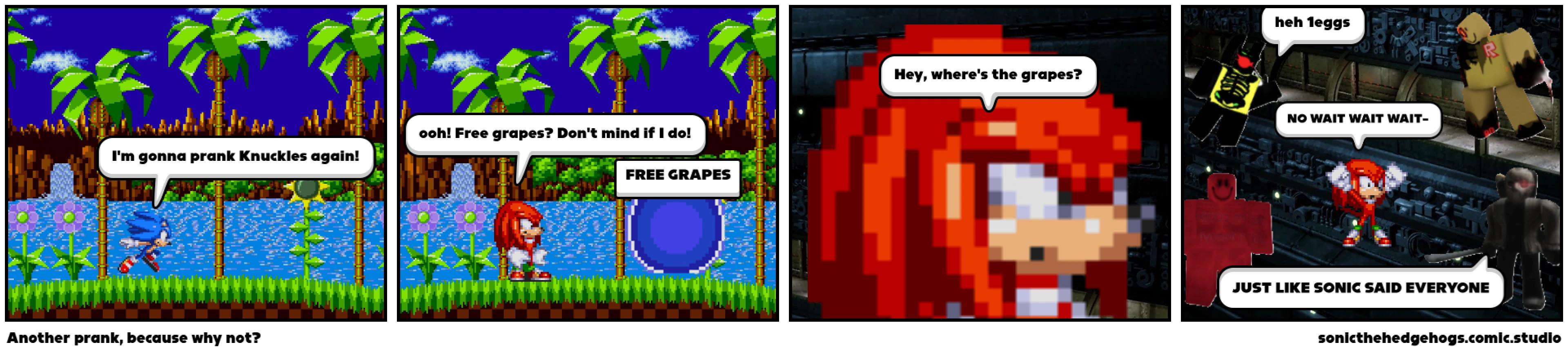 Sonic Da Comik 22 Another prank, because why not? Fandom