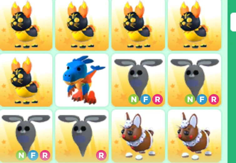 I desperately need candy hares! And amani rabbits and rice cake ...