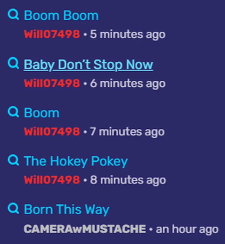 why is his name in red? Fandom