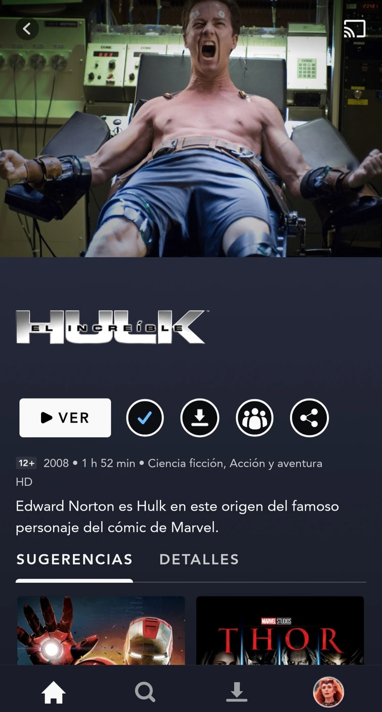 The Incredible Hulk is now available on Disney+ Spain Fandom
