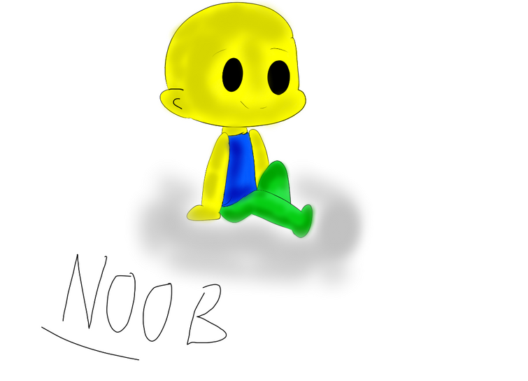 A lil drawing of a noob
