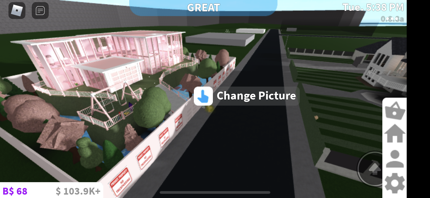 Modern Aesthetic Castles Bloxburg