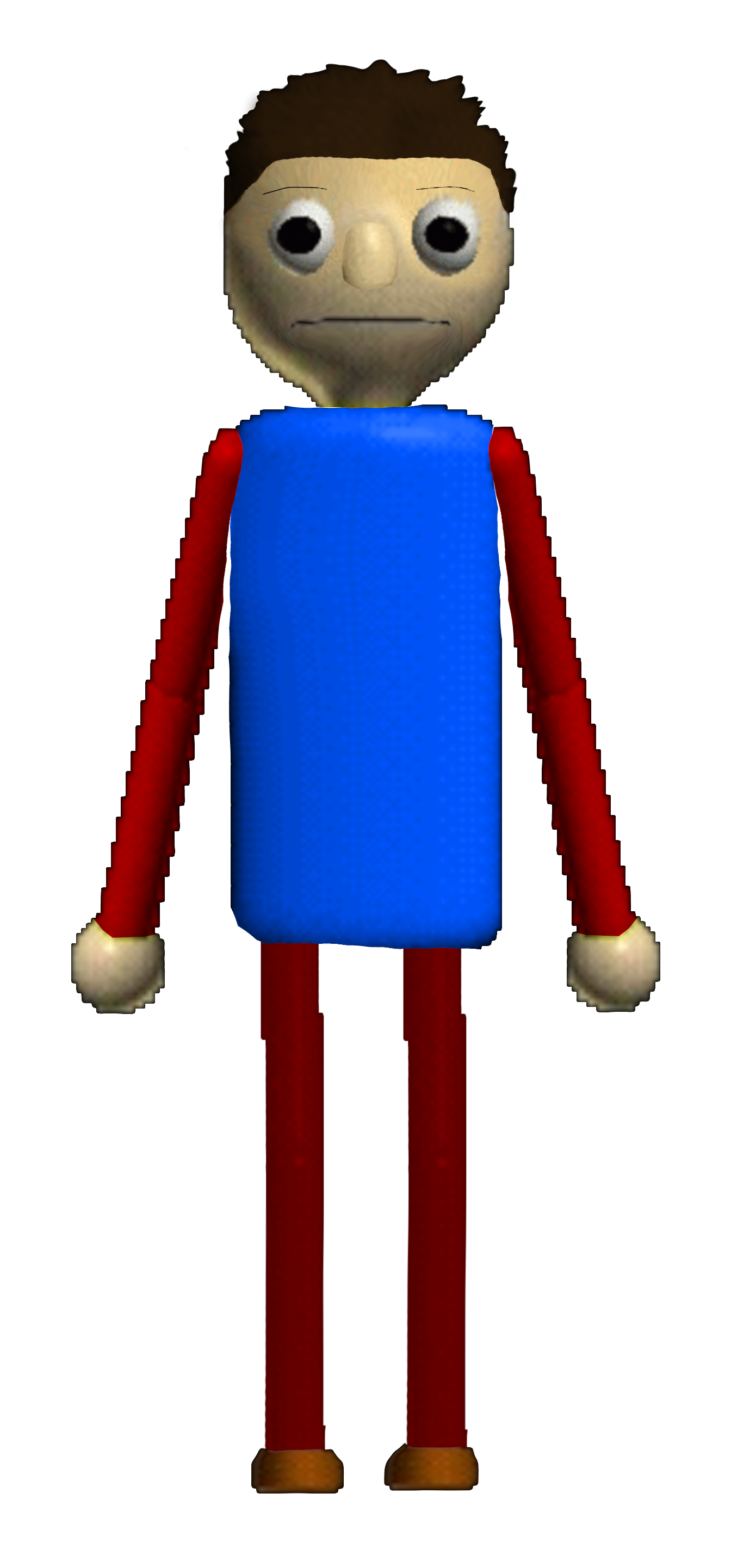 Concept for a new Baldi's Basics + character. I know mystman12 likes to  make his own characters, but this is just for fun. : r/BaldisBasicsEdu