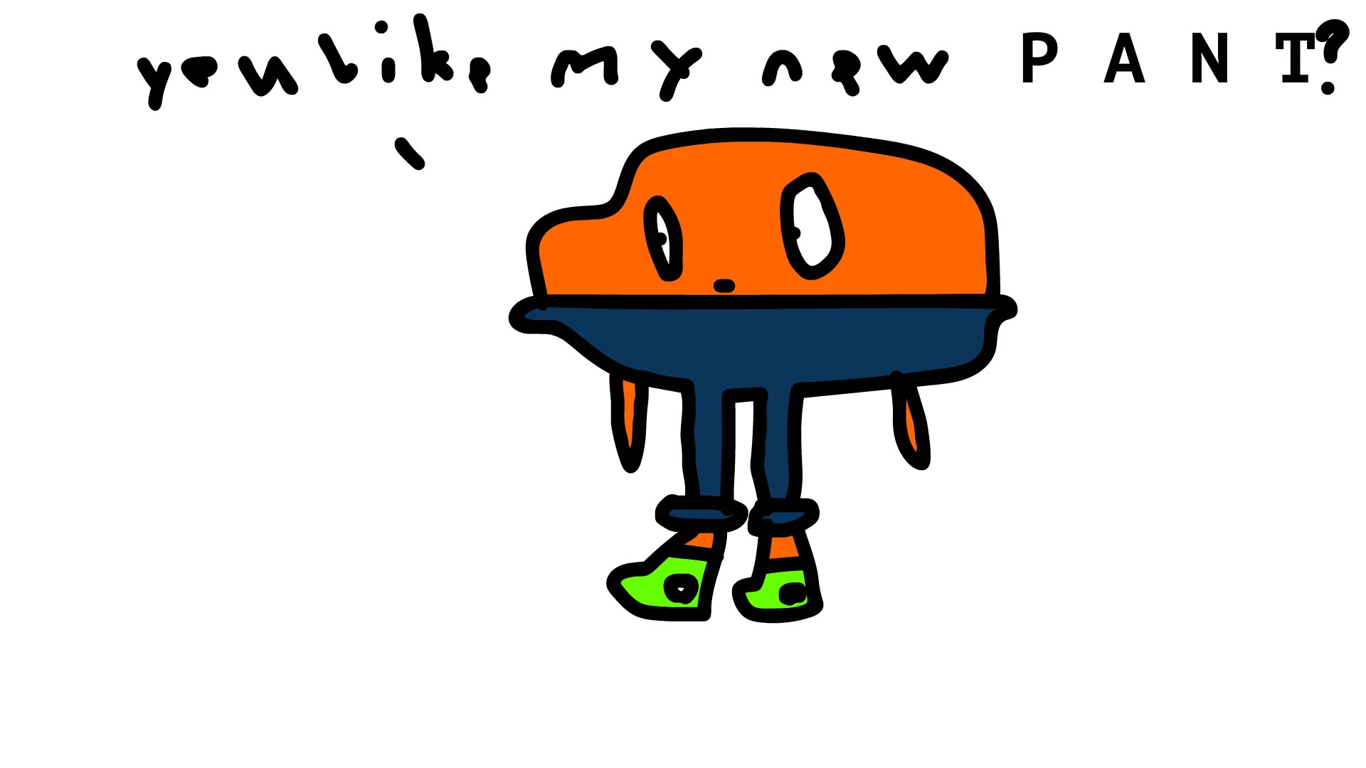 I drew darwin with P A N T Fandom