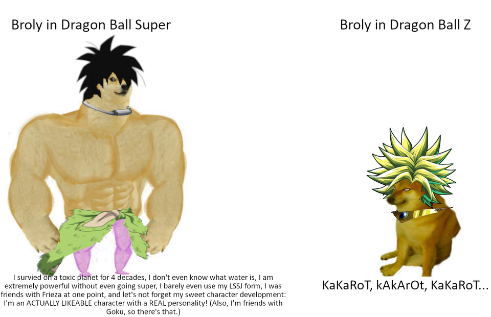 Dbs Broly Meme Credit To Psth Sn Me St Ken On Reddit Fandom