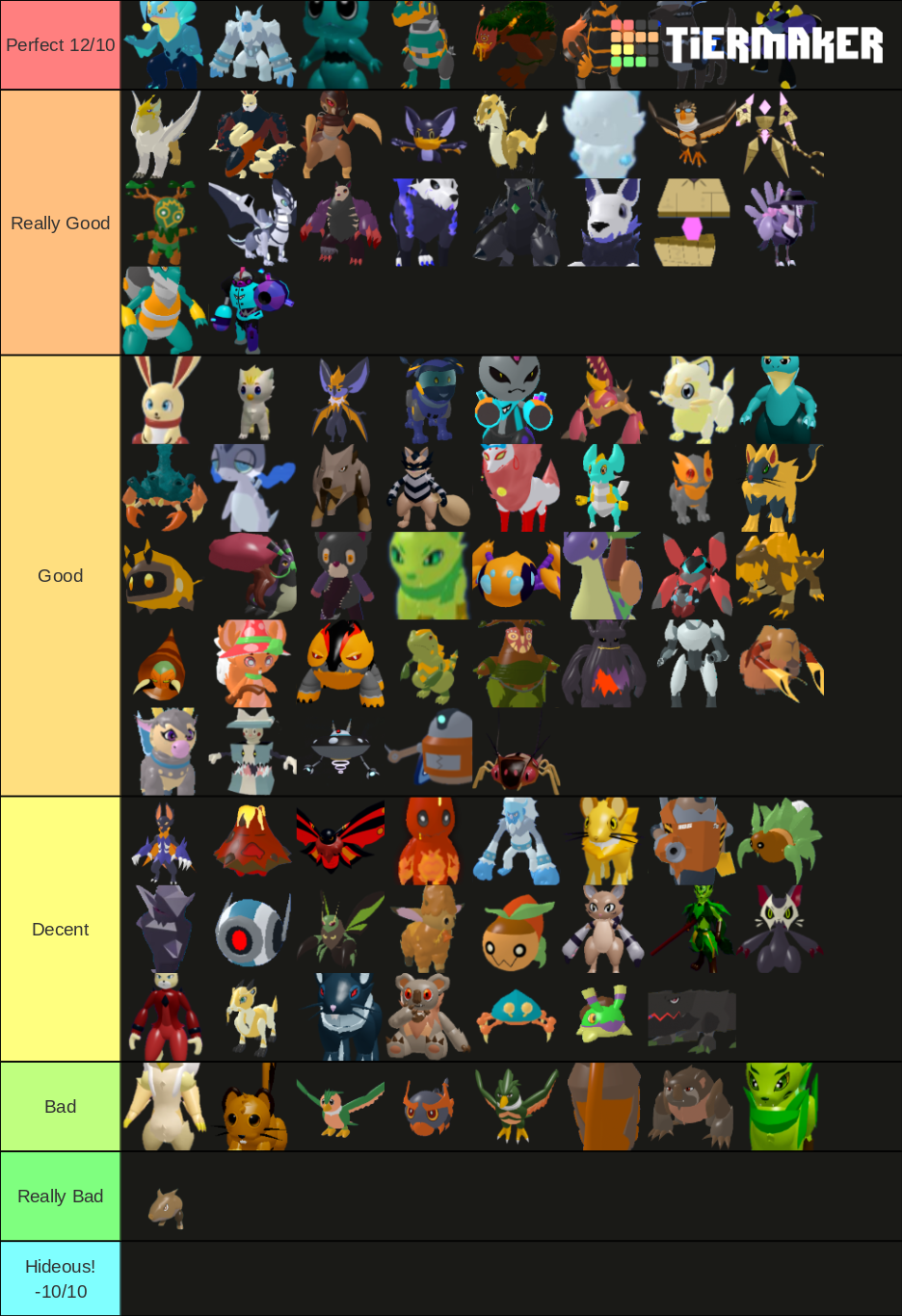 Create a ROBLOX Avatar types Tier List - TierMaker