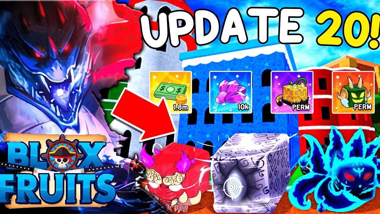 Tudo sobre o update 20 do Blox Fruits, horário, novidades e muito