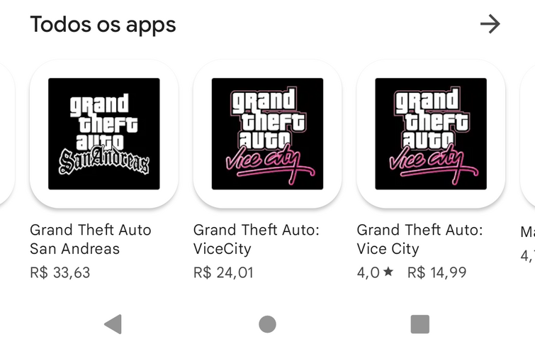 Grand Theft Auto: San Andreas disponível na App Store - Aplicativos Da App  Store