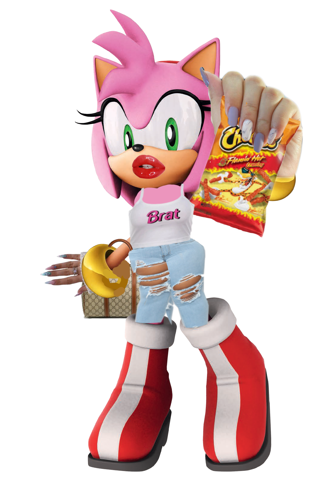 amy rose no filme do sonic｜Pesquisa do TikTok