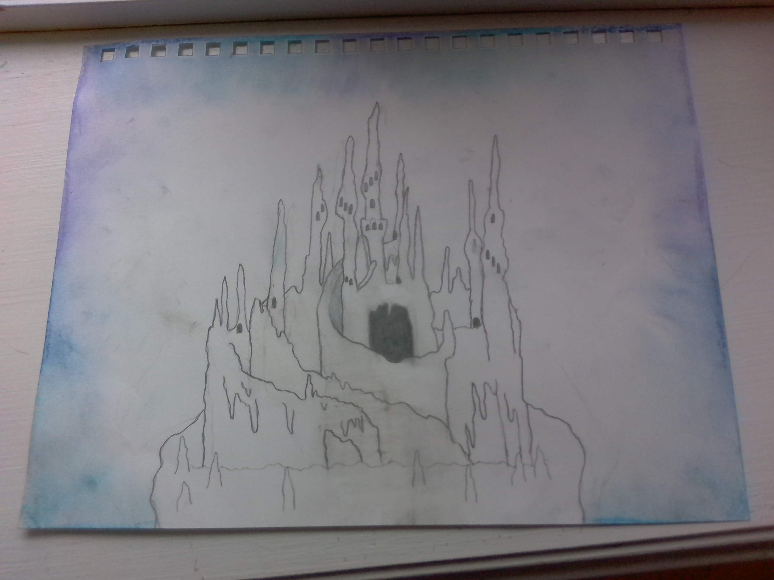 I FINISHED DRAWING THE ICEWING PALACE! | Fandom