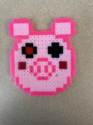 I made Piggy in pixel art | Fandom