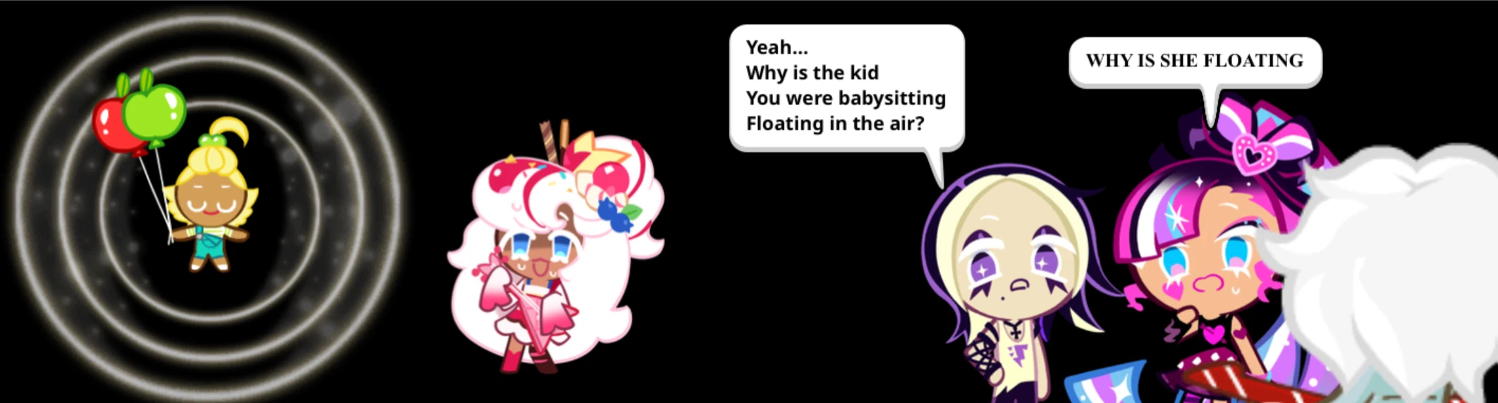 She floating | Fandom