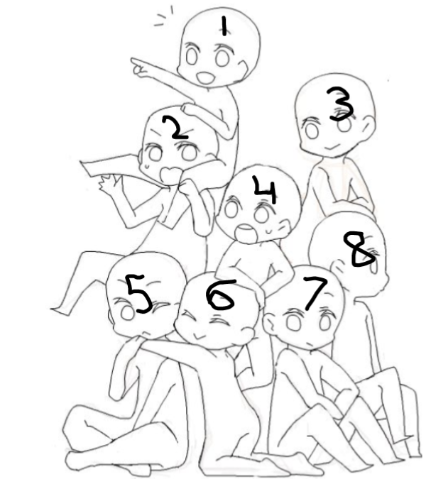 Featured image of post The Best 18 Squad Drawing Base Group Of 8